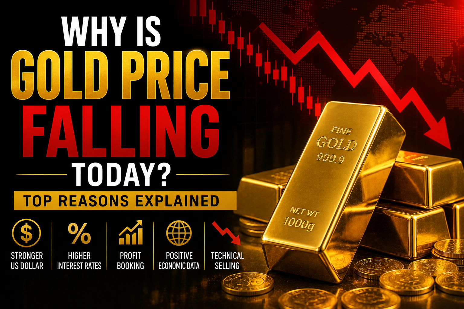 Why Is Gold Price Falling Today
